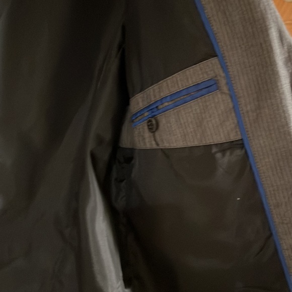 Kenneth Cole gray pinstripe suite - Picture 3 of 6